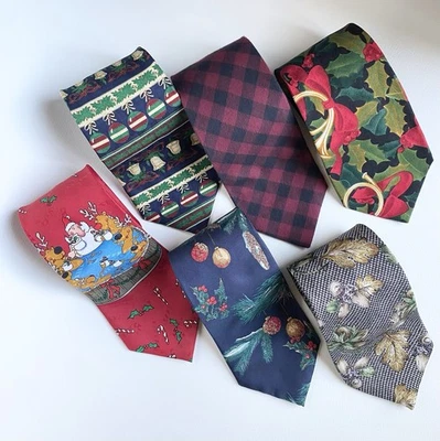 Лот 6 праздник Рождество осень осень День благодарения галстук галстук 3,75 x 57/58 - Изображение 1 из 4