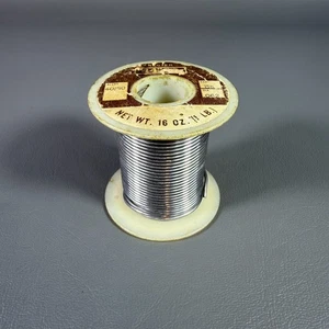 Used Spool Kester 44 Resin Core Solder Alloy 40/60 Core 66 Diameter .062 **7.7oz - Picture 1 of 7
