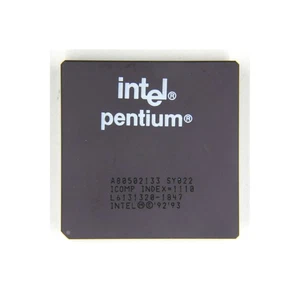 Intel Pentium 133MHz CPU Intel Pentium 133MHz CPU Socket 5 & 7 A80502133 SY022 - Picture 1 of 1
