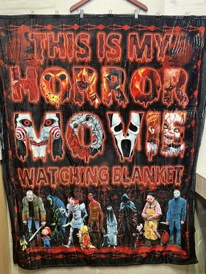 50" x 60" Super Soft Blanket Horror Movie Blanket - Image 1 of 4