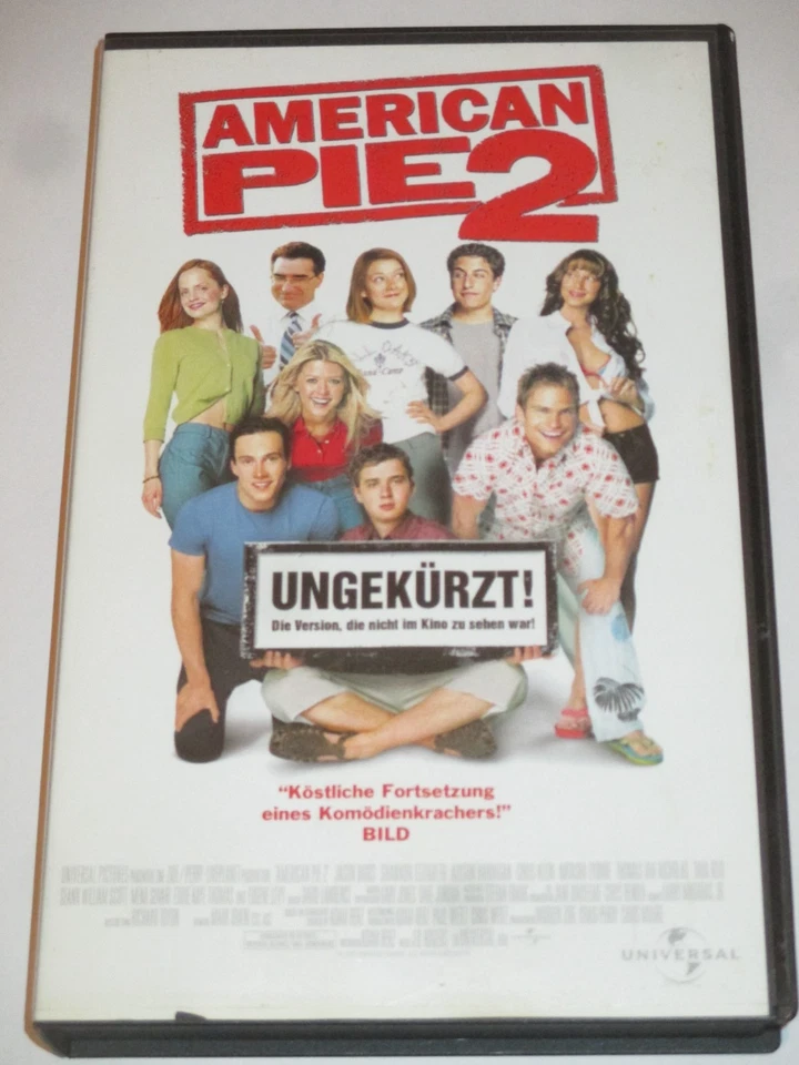 Universal - American Pie 2 - VHS/Komödie/Jason Biggs/Tara Reid/uncut - Bild 1 von 1