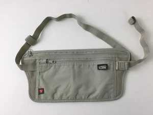 Lewis N Clark Viaje Cintura Seca Alijos RFID SEGURO Cinturón de Dinero Sigiloso Usado en Excelente Condición - Imagen 1 de 7