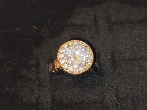 Authentic Swarovski Jewelry: Beautiful Ring with Swarovski Crystal - Picture 1 of 1