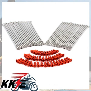 KKE 21'' Front Wheel Spoke Set Orange Fit KTM SX EXC XCW 125-530CC 2000-2024 36P - Picture 1 of 11