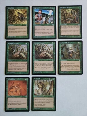 MTG Tempest Green Rare LOT Recycle Root Maze Horned Sliver Verdant Force Seeker - Image 1 of 4