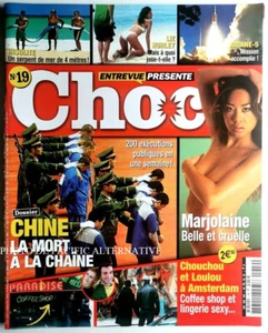 Revue CHOC n° 19 du 24 Fevrier 2005 liz hurley marjolaine entrevue magazine - Imagen 1 de 1