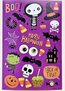 Hoja de pegatinas de Halloween - Imagen 1 de 1