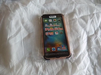 Insten Tuff 混合硅胶保护壳 适用于 iPhone 6/6s plus - 玫瑰金/黑色 — 第 1/4 张图片