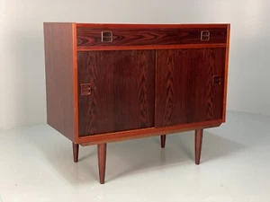 Vintage Danish Mid Century Small Storage Unit Bedroom Hi Fi EB8157 MWOO - Picture 1 of 20