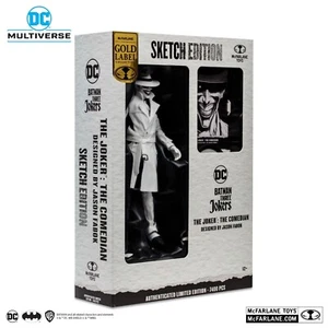 DC Multiverse Gold Label Joker The Comedian Sketch Edition Action Figure - Picture 1 of 11