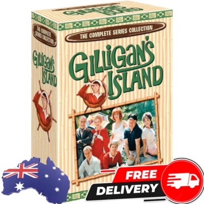 Gilligan's Island DVD Set The Complete Series Collection, Seasons 1,2,3 - image 1 of 2