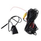 12V PZ400-FT Waterproof CCD Car Front View Camera Logo Parking System For