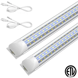 2FT T8 LED Tube Lights 28W Utility Cabinet Under Counter LED Shop Light Fixtures - Picture 1 of 11