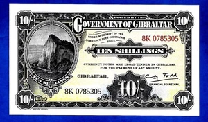 Gibraltar P41 10s/50p Celebration of World Tourism 2018 GEM UNC - Picture 1 of 2