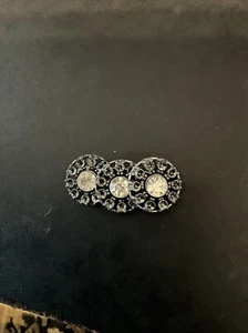 BOTONES DE DIAMANTES DE IMITACIÓN VINTAGE — 3 - Imagen 1 de 4