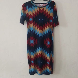 LulaRoe Midi Dress Size Small Pullover Knit Stretch - Picture 1 of 1