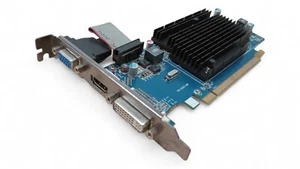 ATI Radeon HD5450 - 1024MB VGA / DVI / HDMI - PCI-Express x16 PCIe - Picture 1 of 3