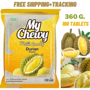 Candy Durian Chewy My Milk Flavor Fruit Flavour Sweet Monthong 360 g 100 pcs. - Picture 1 of 6
