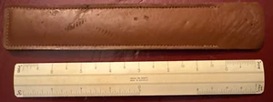 VINTAGE AUSTRALIA original 6" Ruler: W & G WG-P1 Mint condition, with Case - Picture 1 of 4