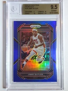 2022 Panini Prizm Jimmy Butler #149 BLUE /199 Holo - BGS 9.5 (POP 1) - Picture 1 of 3