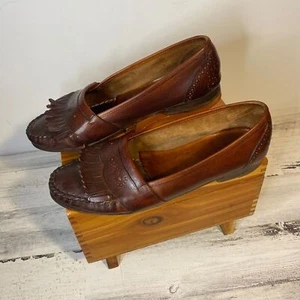 Cole Haan Men’s Italian Made Leather Shoes Size 9.5 - Picture 1 of 7