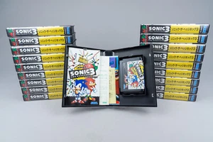 Sega Mega Drive *Sonic The Hedgehog 3* Nuevo Stock Antiguo Nunca Usado En Caja NTSC-J - Imagen 1 de 2