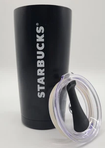 Starbucks Edelstahl Thermobecher - 20oz - schwarz - mit Deckel - Bild 1 von 5