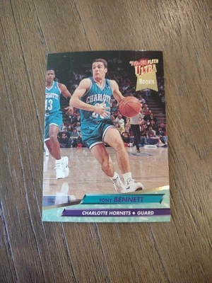 1992-93 Fleer Ultra Rookie #231 TONY BENNETT. Charlotte Hornets RC. NEW!  - Image 1 of 2
