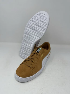 Puma Suede Classic XXI Yellow Lace Up Casual Sneakers 399781-21 Men's Size 8.5 - Image 1 of 4