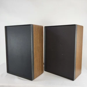 Vintage GARRARD Speakers GA 155S Bookshelf Pair 45 Watt 1960's -Fully Working UK - Picture 1 of 24