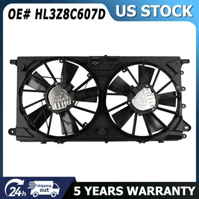 Engine Radiator Cooling Fan for 2016-22 Ford F-150 2018-2021 Ford Expedition Foto 1 de 4