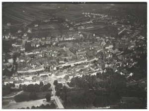 ZZ-1727/ Kahla  Foto Luftbild 18 x 13 cm ca.1938 - Picture 1 of 2