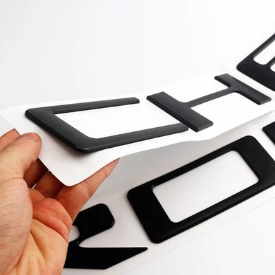 2019-2025 Tailgate Letter For Chevrolet Silverado 1500 2500HD 3D Decal Sticker - Изображение 1 из 4