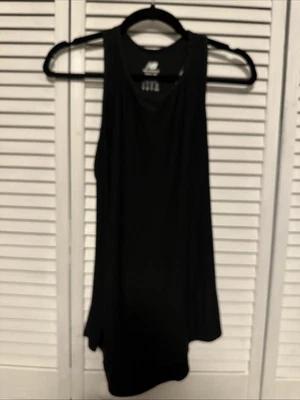 Camiseta sin mangas New Balance para mujer atlética entrenamiento activo, negra talla L Foto 1 de 4