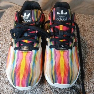 ADIDAS Torsion ZX Flux Sneakers Donna US 9 Luminose Multicolore - Foto 1 di 12