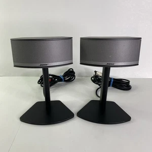 2 BOSE Companion 5 Multimedia Speakers - Left & Right Tested Sounds Great! - Photo 1/9
