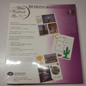 Creative Memories 8x10 White Pages - Picture 1 of 3