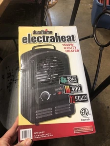Duraflame Portable  Electric Heater 1500W Utility Heater. NIB - Picture 1 of 5
