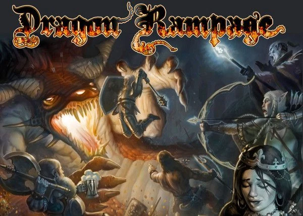 Dragon Rampage Board Game by Eagle Games Frdeg101300