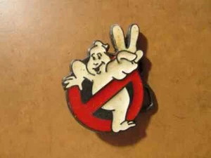 Vintage 1988 Ghostbuster 2 Child Belt Buckle Rare Made In USA - Picture 1 of 2
