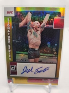 2023 Donruss UFC Gold Josh Emmett Auto Signature Series /10