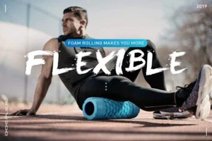 Doeplex Foam Roller Density Deep Tissue Massager Muscle Massage Tools - Picture 1 of 7