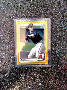 2020 Bowman Chrome Brandon's Pfaadt Bowman Chrome 1st Gold Refractor/50