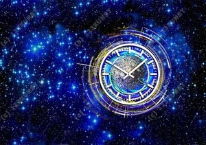 3656 Dixtime Designer Wanduhr, Wanduhren, Moderne Bürouhr  - Bild 1 von 18