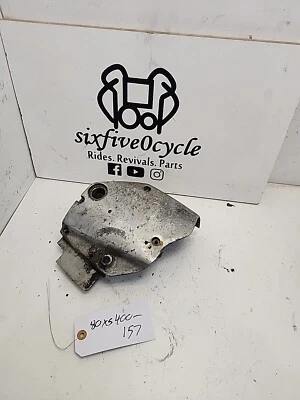 Yamaha XS400 1980 lado izquierdo caja motor piñón cubierta Foto 1 de 4