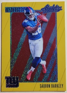 Saquon Barkley RC 2018 Panini Absolute Einführungen Rookie Giants - Bild 1 von 2