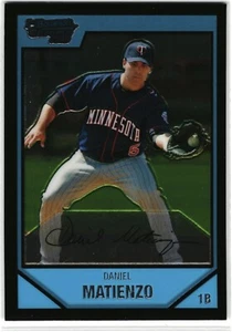 2007 Bowman Chrome Daniel Matienzo Rookie Minnesota Twins #BC27 - Picture 1 of 2
