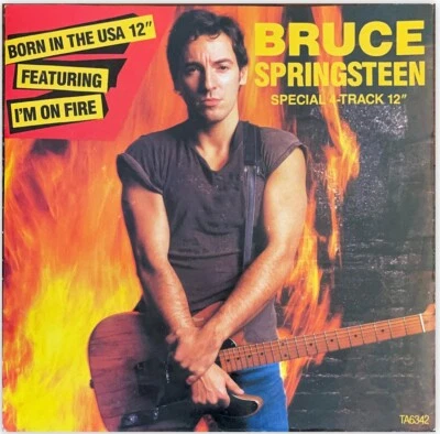 Bruce Springsteen - SPECIAL 4-TRACK 12" 1985  CBS  TA6342 Vinyl 45RPM  UK - Image 1 of 4