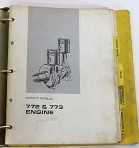 772 Tractor 773 Truck Caterpillar Service Manual 1971 USA - Picture 1 of 5