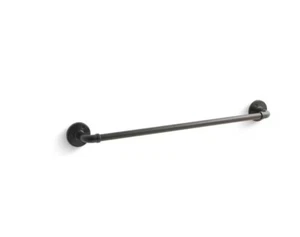 Kohler 24 Zoll Handtuchhalter Badzubehör hängende Wand Bronze mit Ölschliff - Bild 1 von 3